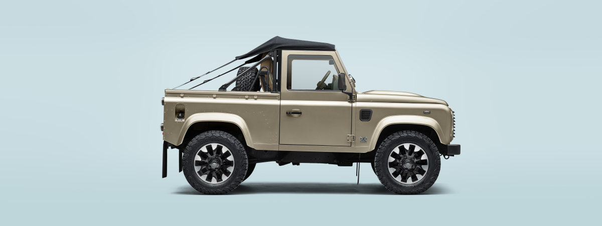 возвращение иконы:LAND ROVER CLASSIC представляет classic defender v8 с мягким верхом