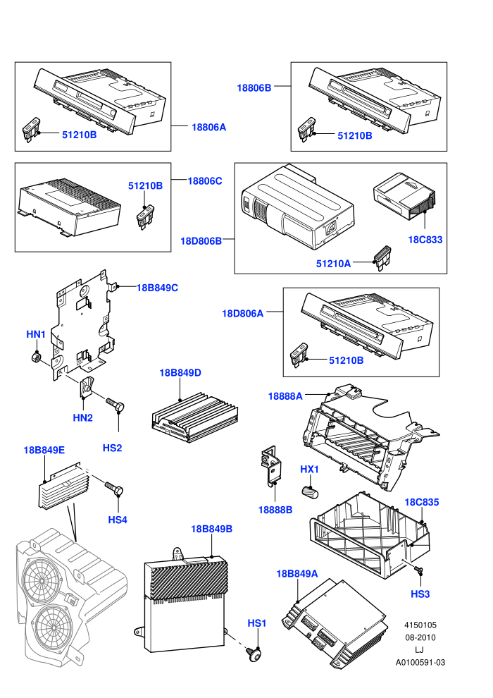 Audio Equipment - Original Fit ((V)TO4A999999)