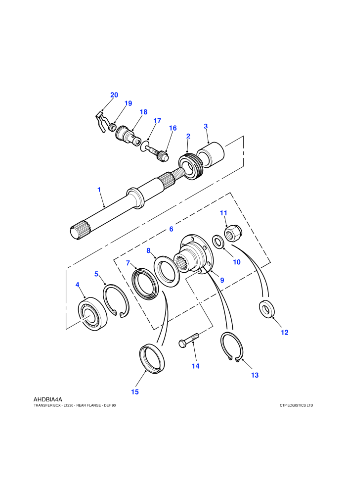 Rear Flange