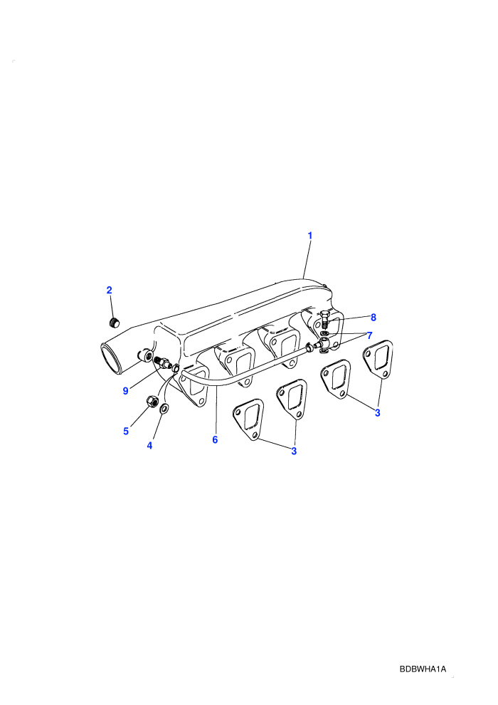 Manifold Inlet (2.5L Turbo Diesel VM)