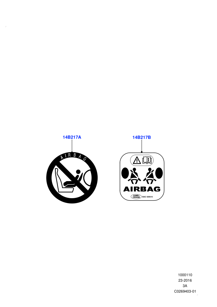 Labels (Itatiaia (Brazil))(Air Bag)((V)FROMGT000001)
