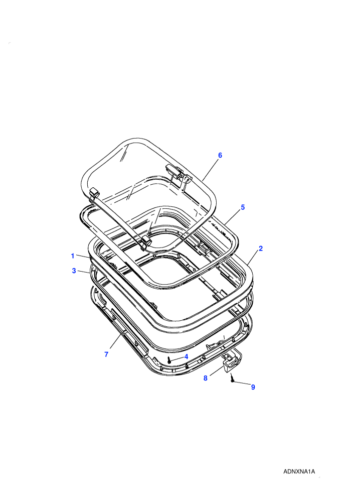 Sunroof (With Manual Slide Sunroof)((V)TOHA906679 (V)FROMEA314174)