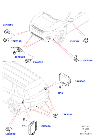 LR087180 LAND ROVER