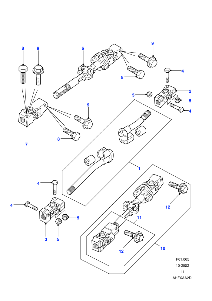 Lower Steering Shaft