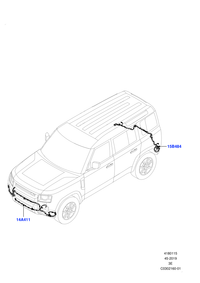 Electrical Wiring - Body And Rear (Bumper)