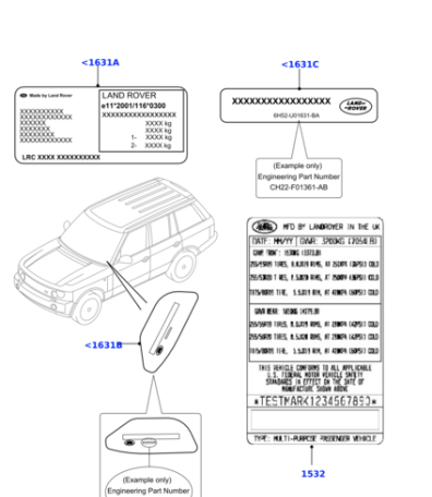 JLM21734SH LAND ROVER
