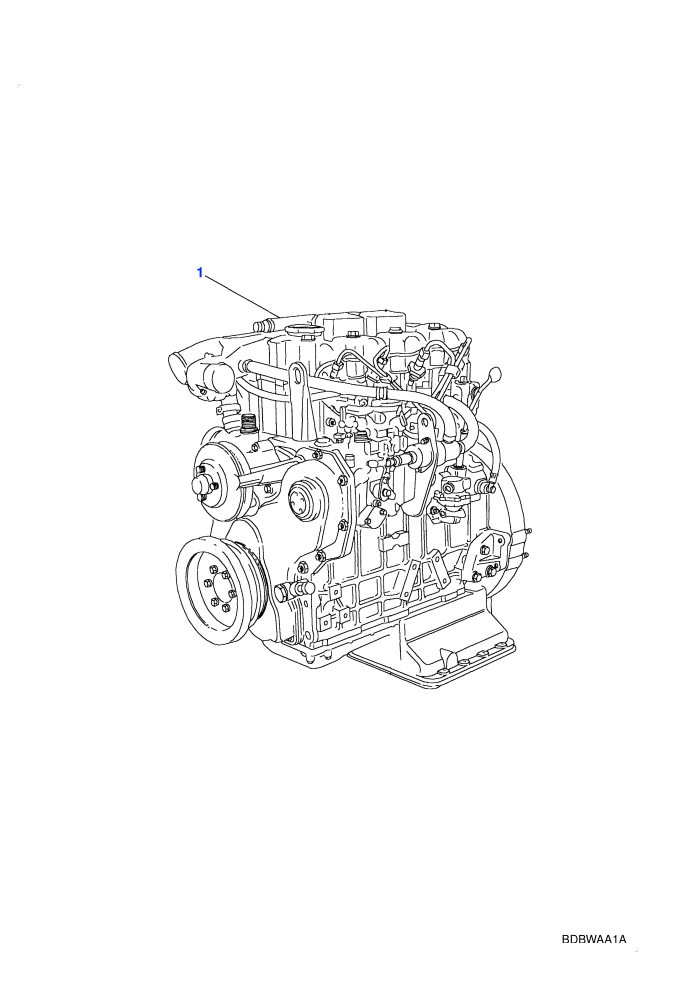 Complete Engine (2.5L Turbo Diesel VM)