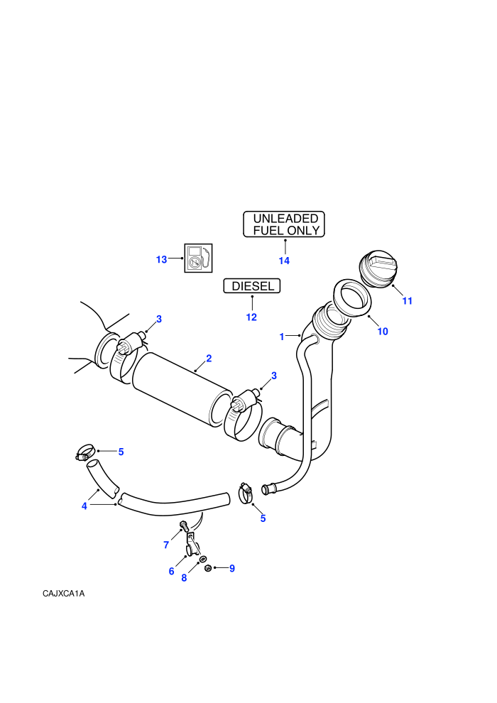 Fuel Filler ((V)TOJA034313)