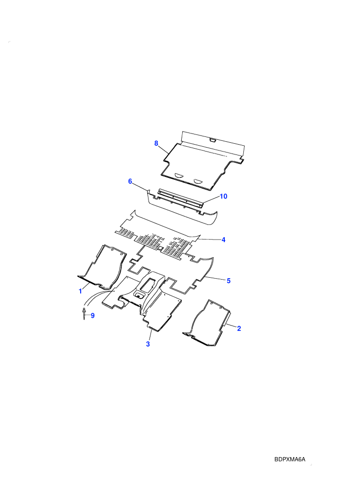 Carpets-Front & Intermediate Floor