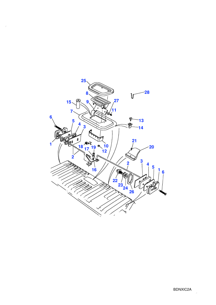 Lock Lower Tailgate
