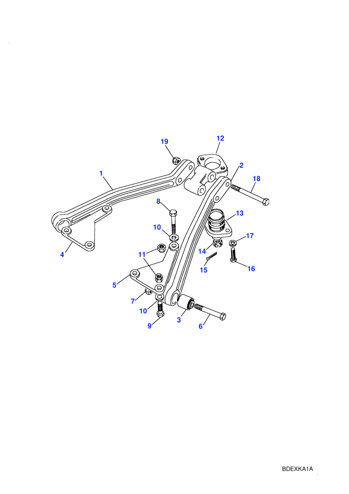 Top Link, Fulcrum & Ball Joint