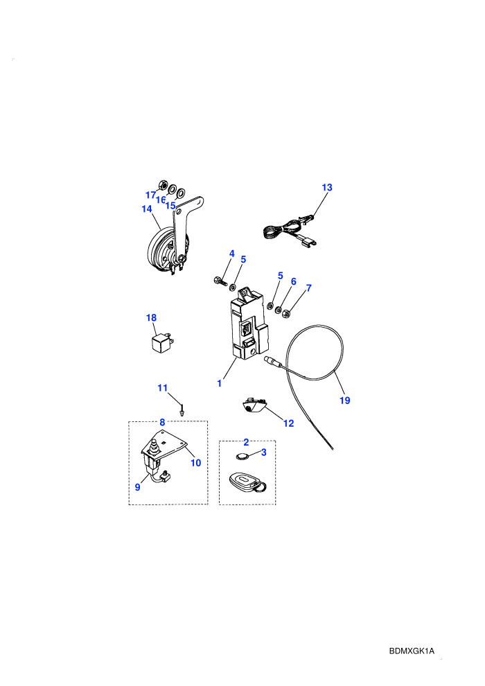 Alarm / Remote Locking System (Less Immobilisation,With Anti-Theft Alarm,With Central Locking System)