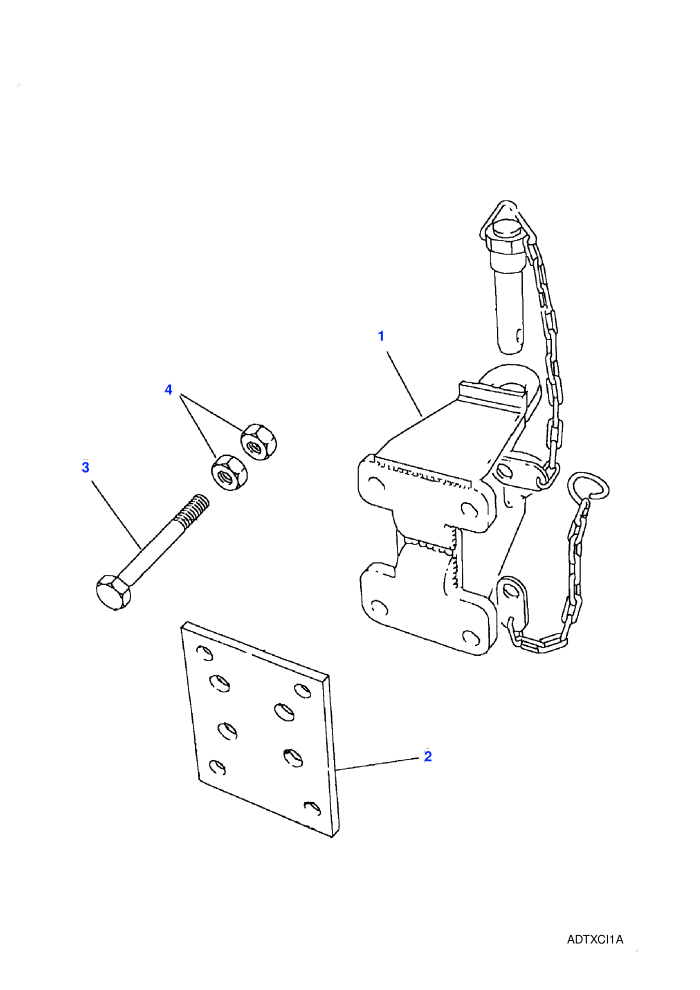 Towing Equipment-Towing Pintle-Heavy Duty