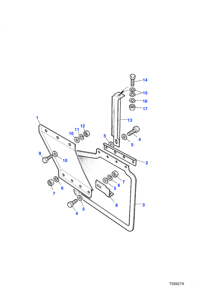 Mudflaps Rear-From (V) GA441004