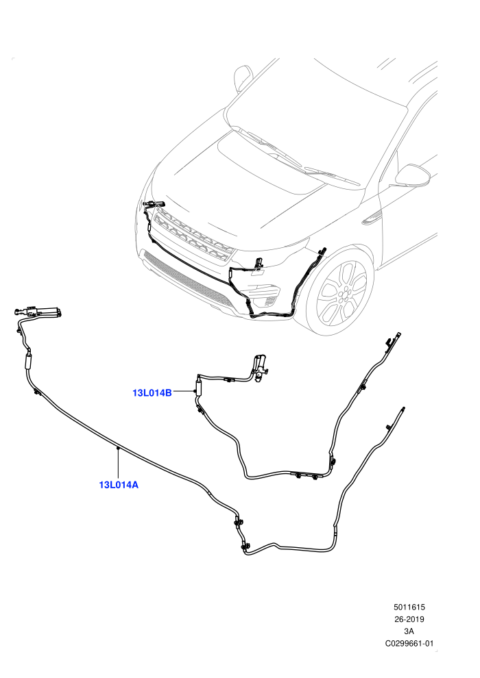 Headlamp Washer (Halewood (UK),With Headlamp Power Wash)((V)FROMLH000001)