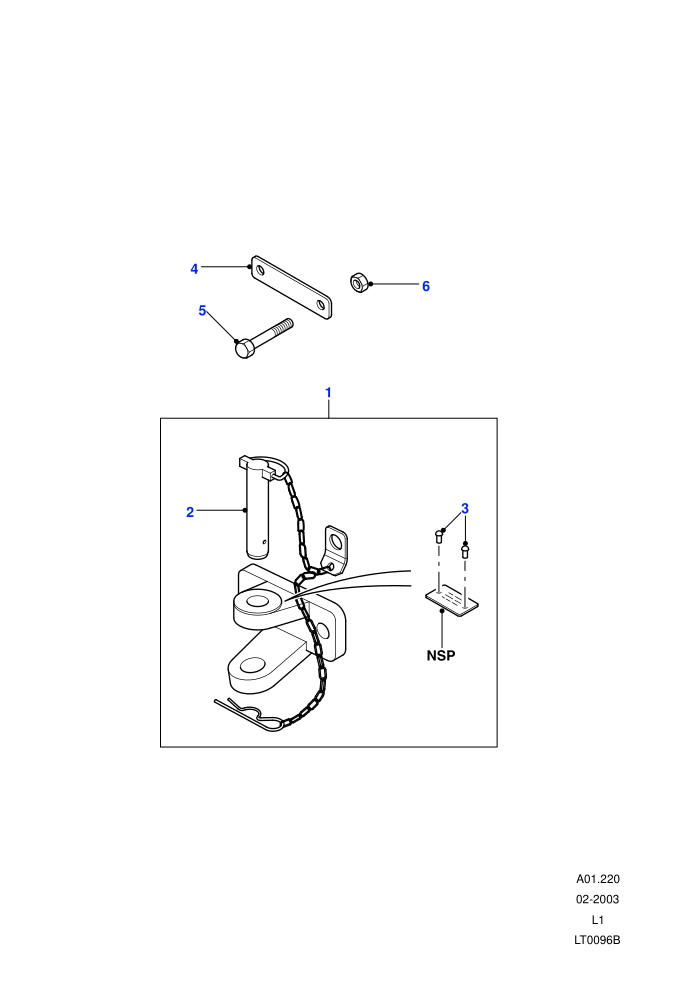 Towing Equipment-Towing Jaw-From (V) XA159807