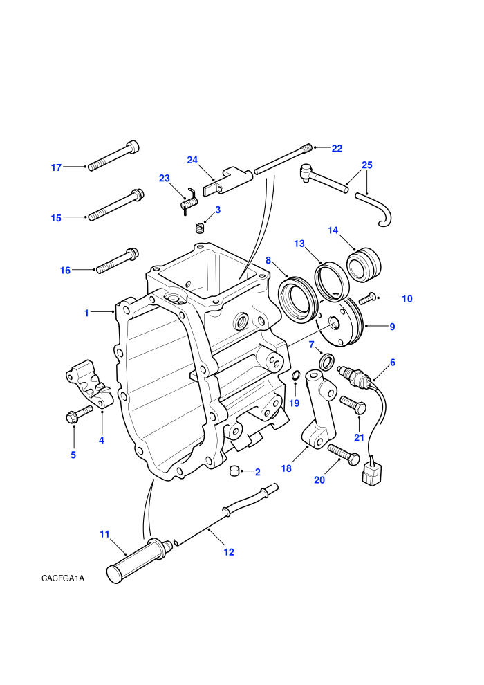 Extension Case (Manual Transmission)