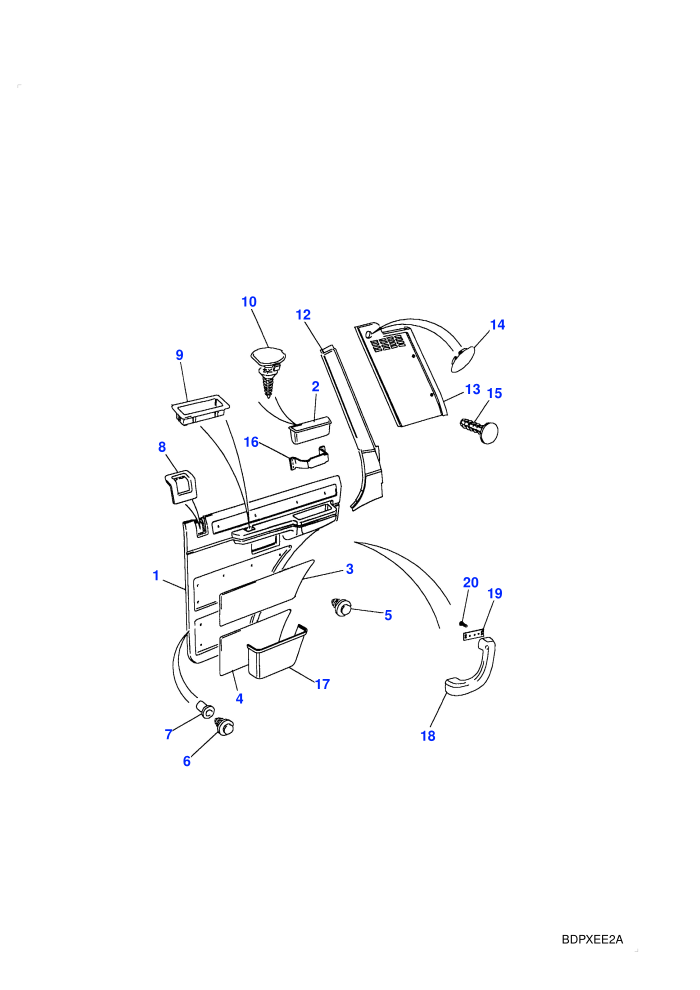 Rear Door Casing