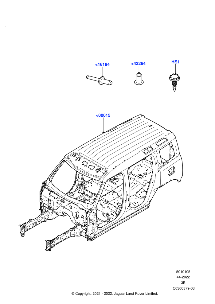 Bodyshell (Standard Wheelbase)