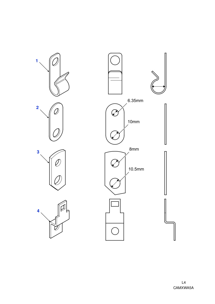 Cable Clips & Brackets