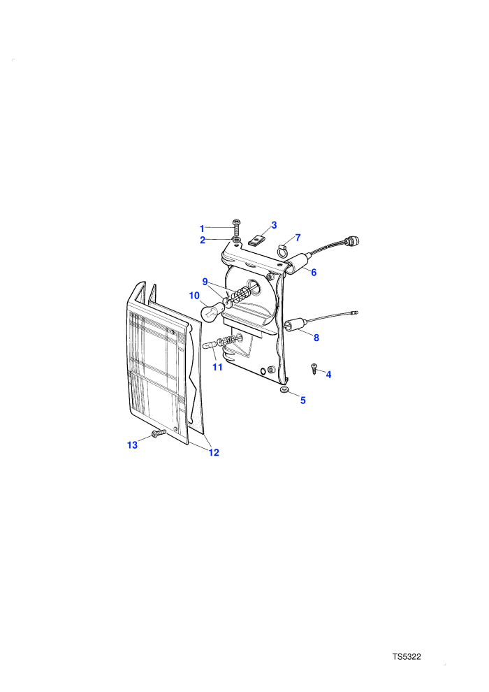 Side & Flasher Lamp-To (V) CA274120 (2Dr) & (V) CA273922 (4Dr)