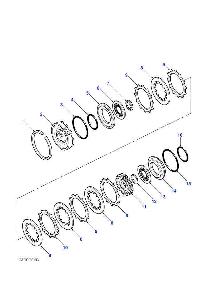 Brake 'C-C' (Automatic Transmission)