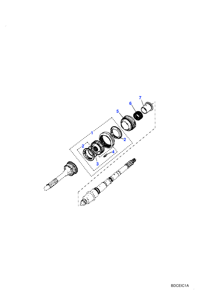Mainshaft Gears 3rd/4th (Manual Transmission)