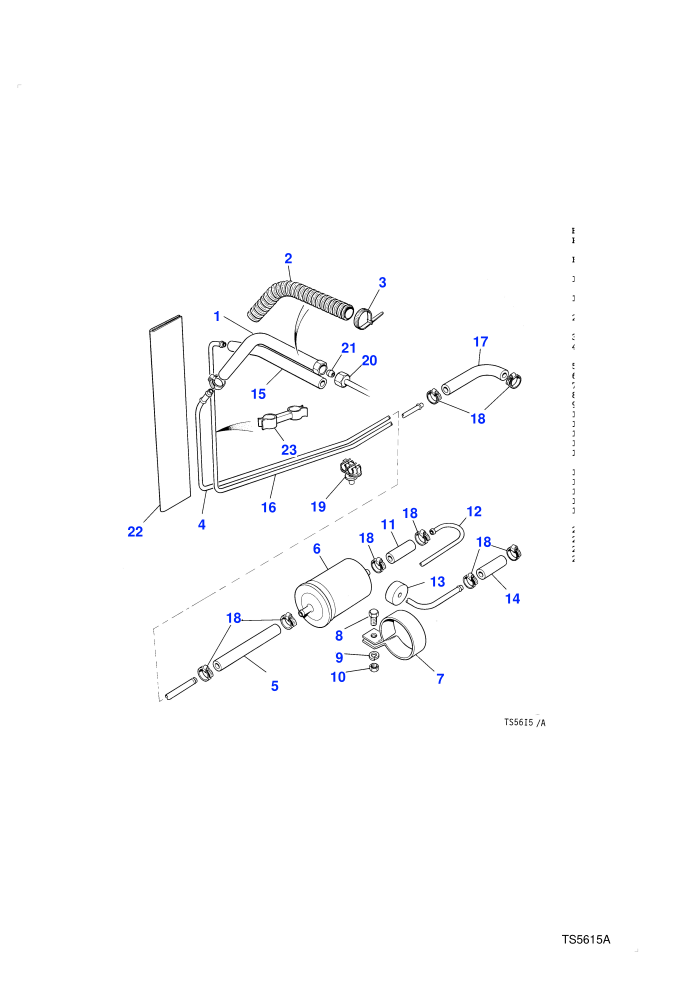 Fuel Pipes (Petrol V8 L/R EFI)((V)TOGA464553)
