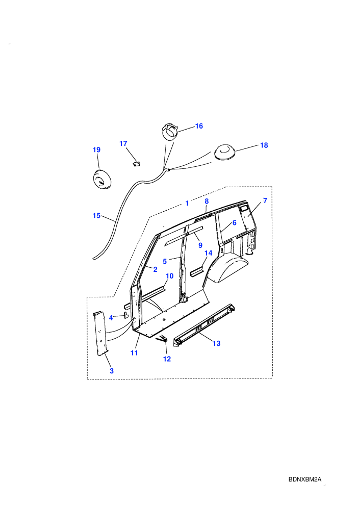 Bodyshell (108 (2743mm) Wheelbase)