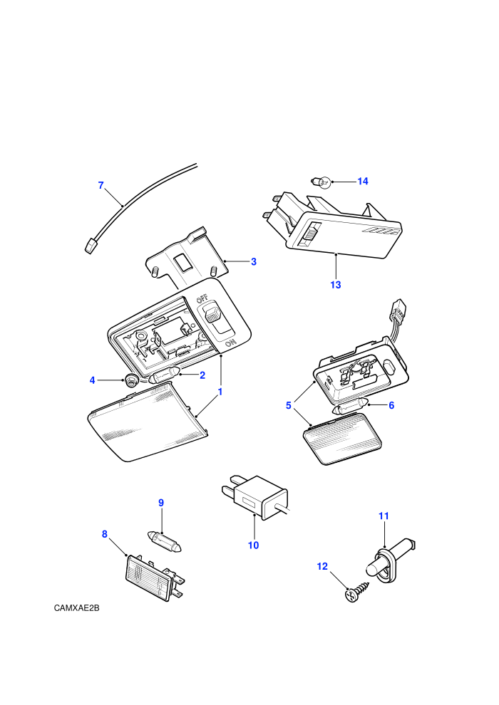 Interior Lamps ((V)FROMMA081992)