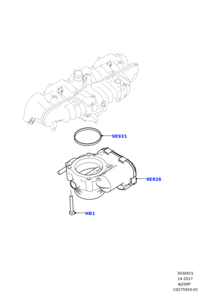 LR092110 LAND ROVER