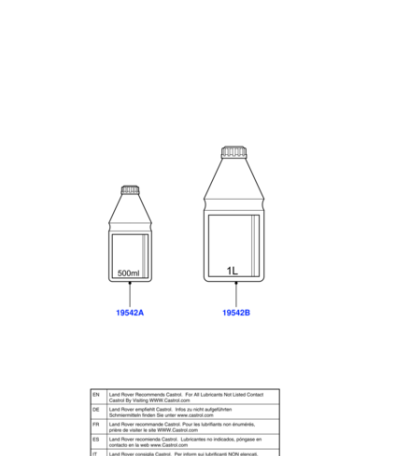 LR052652 CASTROL Жидкость тормозная DOT4 (0.5L)