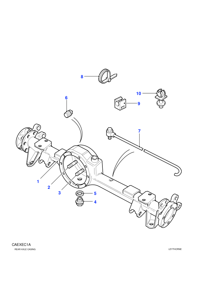 Case Assembly Rear
