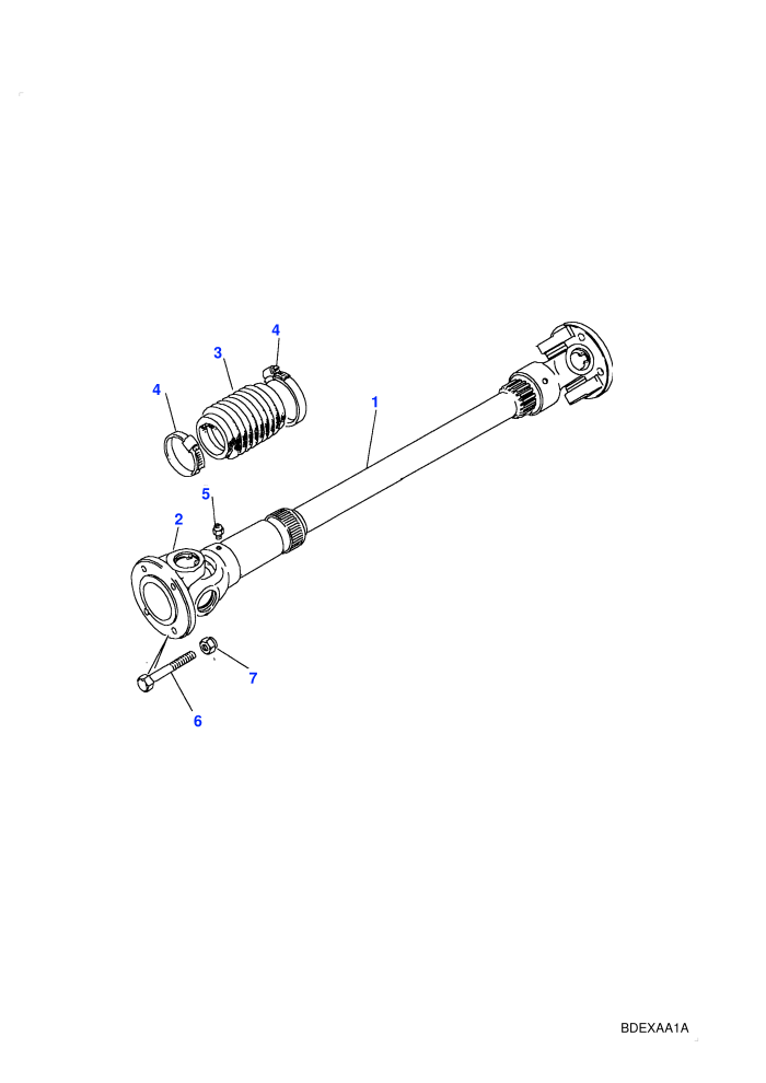 Propshaft Front