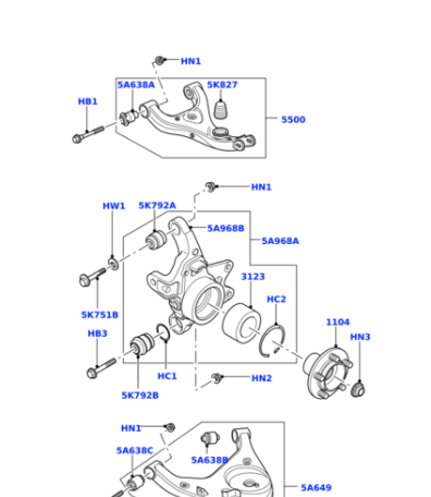 RGD500180 LAND ROVER