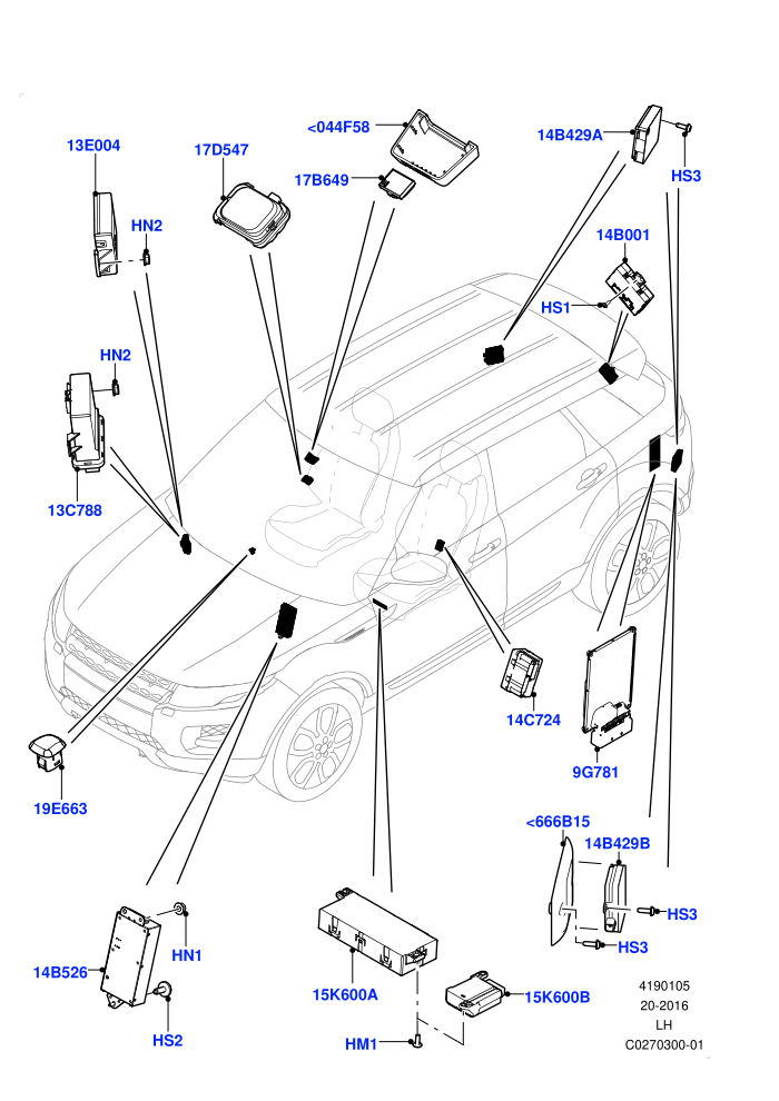 Vehicle Modules And Sensors (Changsu (China))((V)FROMEG000001)