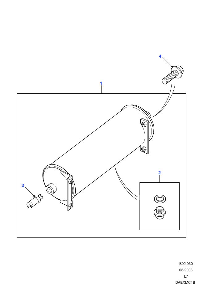 Reservoir Assembly (With Air Suspension)