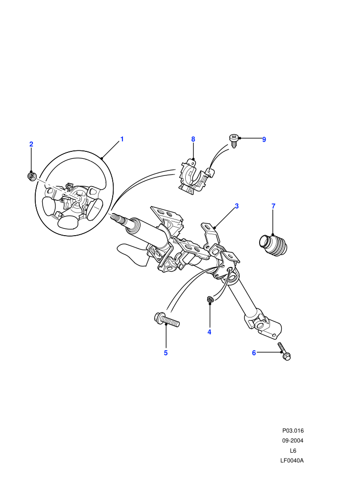 Steering Column ((V)FROM4A000001)