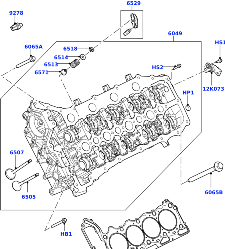 LR087352 BREMI Датчик положения распредвала 3.6D/4.4D