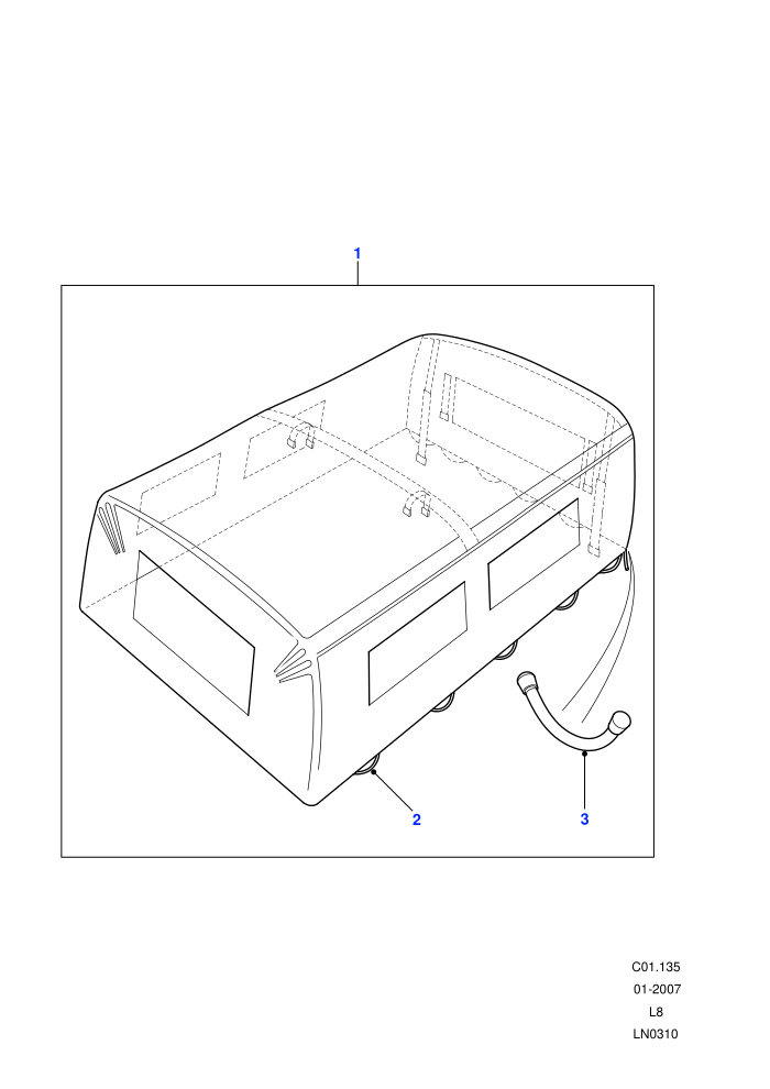 Hood Assembly (110&nbsp;Wheelbase,Crew Cab Pick Up)((V)FROM7A000001)