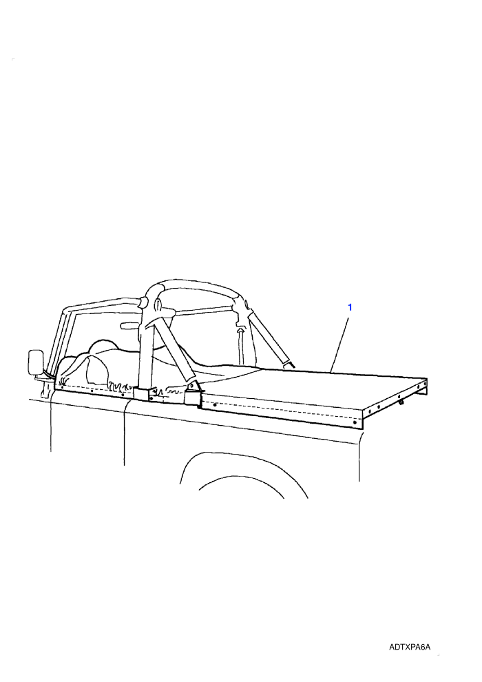 Tonneau Cover (2.5L TDi,90 SV)