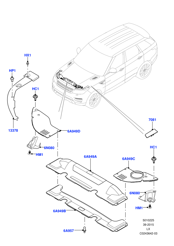Engine Compartment - Covers