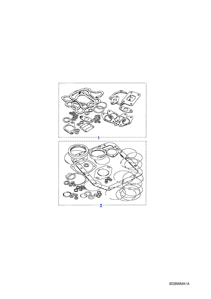 Gaskets (2.5L Turbo Diesel VM)