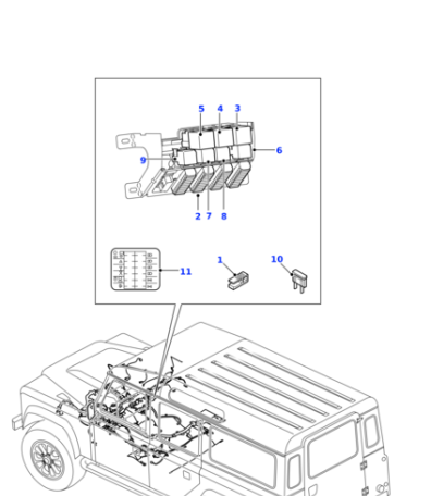 LR057366 HELLA Реле включения щеток стеклоочистителя DEF