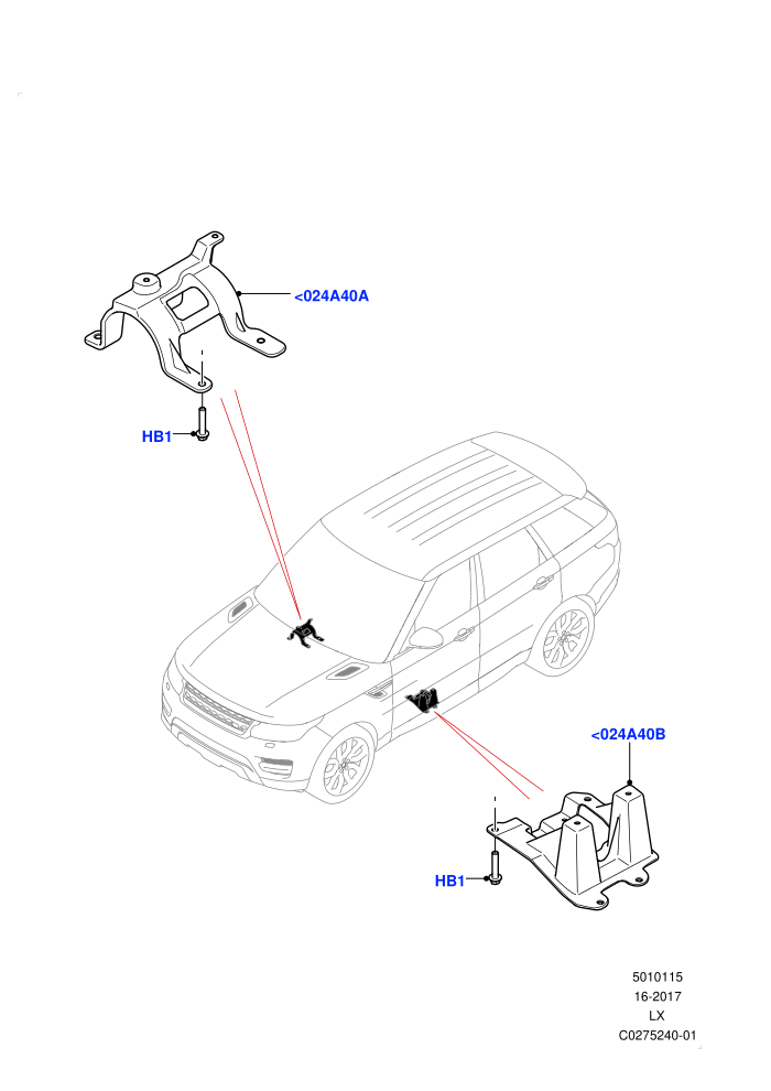 Floor Pan - Centre And Rear (2.0L I4 DSL HIGH DOHC AJ200,2.0L I4 DSL MID DOHC AJ200)