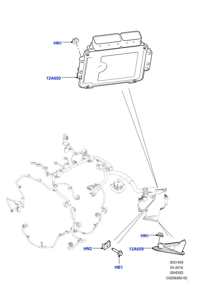 Engine Modules And Sensors (2.0L 16V TIVCT T/C 240PS Petrol)