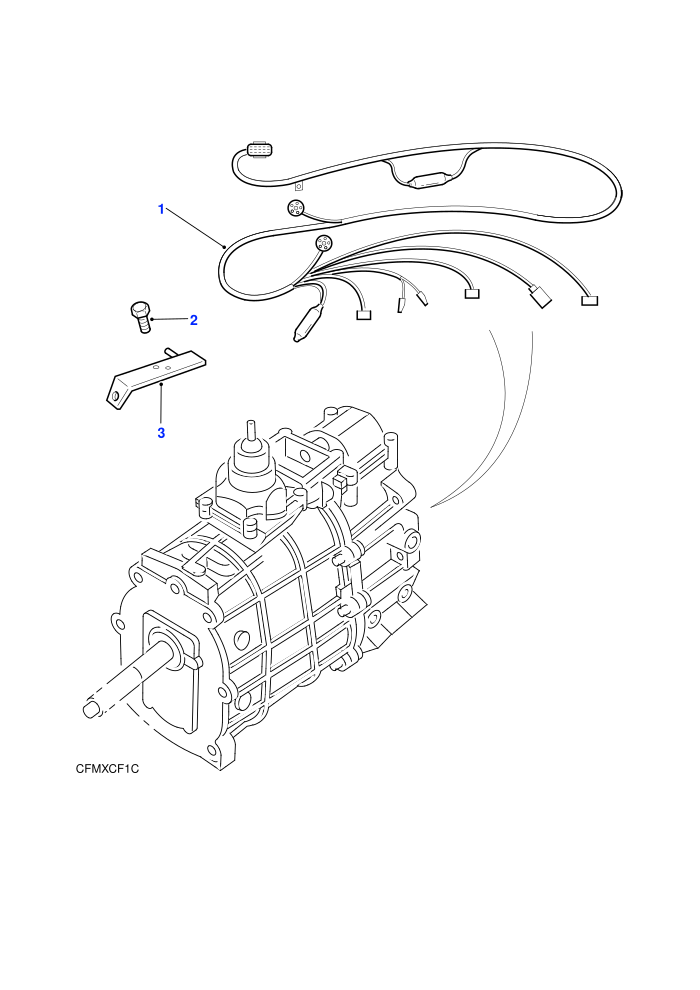 Harness-Gearbox ((-)CDN/MEX/USA)