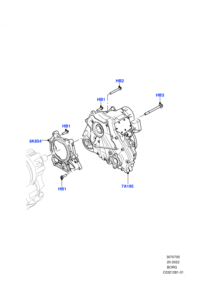 Transfer Drive Case