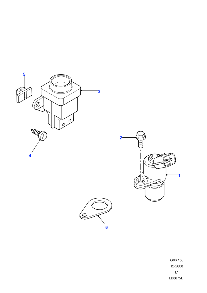 Sensors (2.5L 5 Cyl L/R Turbo Diesel)