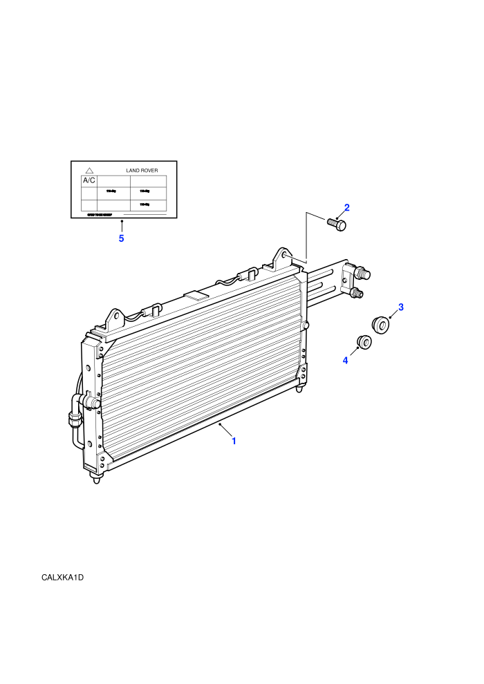 Condenser Assembly (With Air Conditioning)